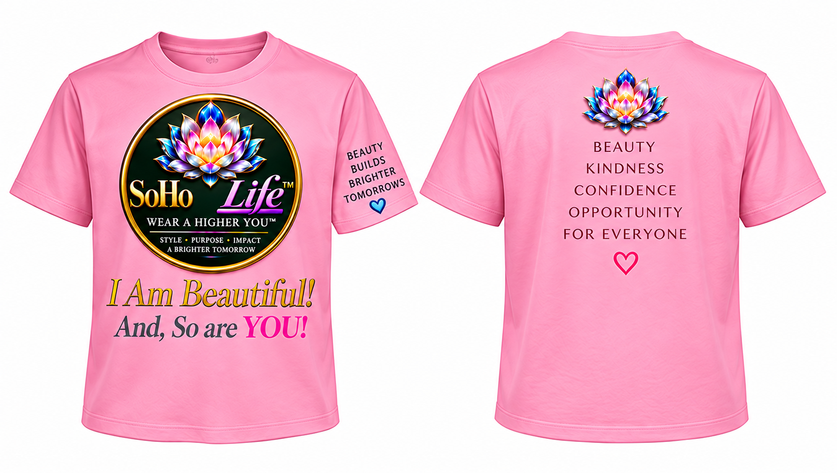 I Am Beautiful approved SoHo Life apparel